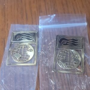 Gold Globe Book Markers